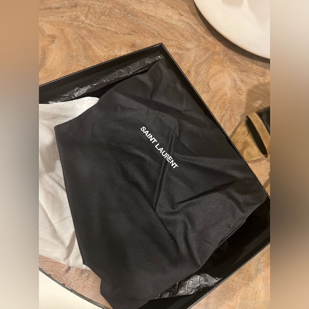 Saint Laurent Oak 100 brown mules NWT Size 7 - Picture 5 of 11